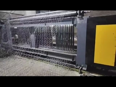 Μέγιστο πλάτος 4300mm Gabion Box Machine για ανθεκτική και ανθεκτική κατασκευή